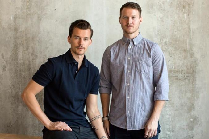 Tyler Handley, left, and Braden Handley, founders of Inkbox. PHOTO COURTESY TYLER HANDLEY