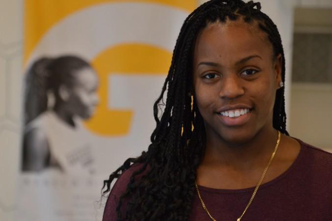 Keneca Pingue-Giles is pursuing her masters in public policy and administration while leading a record-breaking women’s basketball program. PHOTO: Sierra Bien