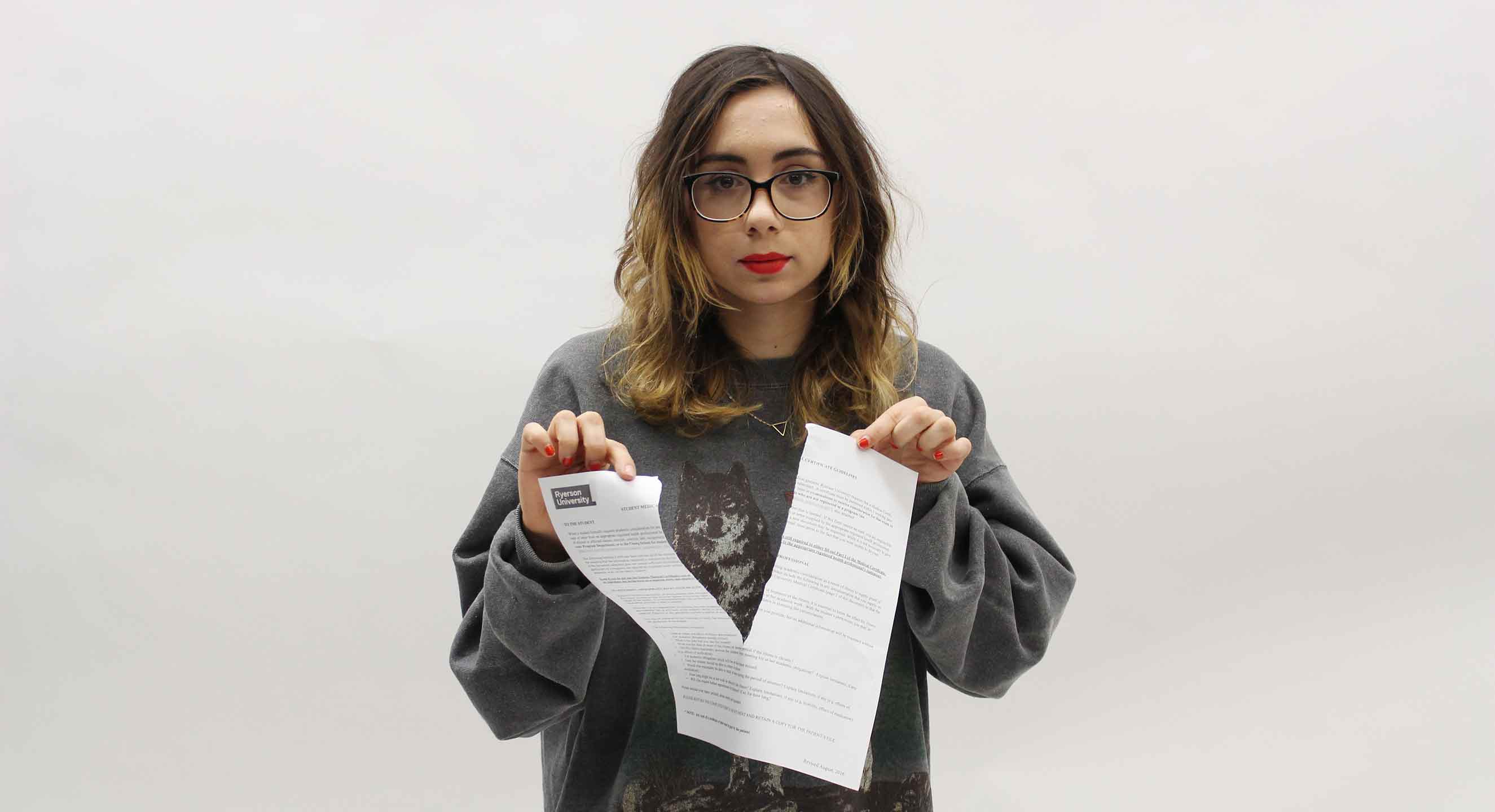 Student medical certificates aren’t as useful as Ryerson makes them out to be. PHOTO: DEVIN JONES