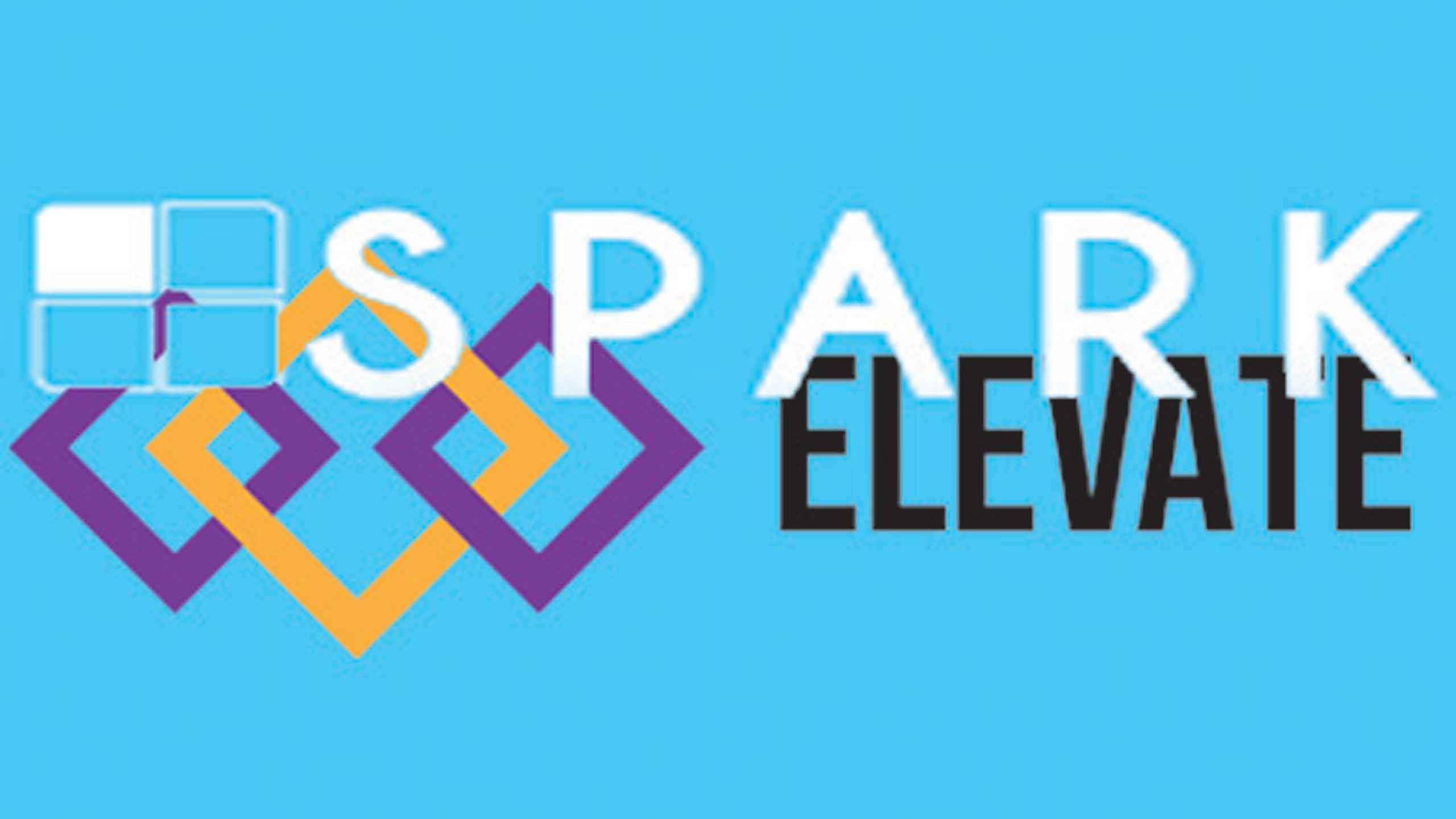The Spark and Elevate logos. ILLUSTRATION Devin Jones