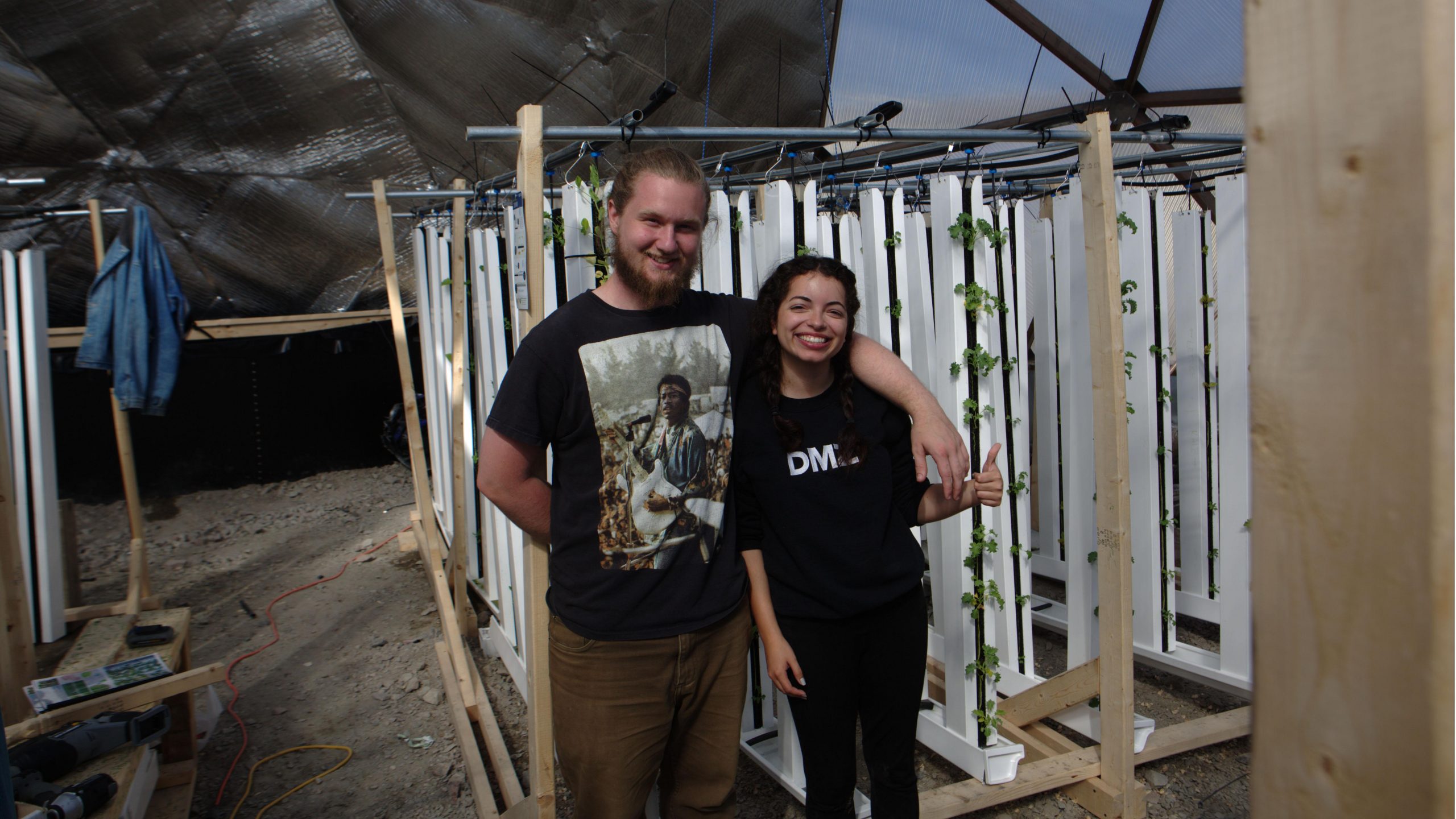 Left to Right: Ben Canning and Stefany Nieto, co-founders of Growing North. PHOTO COURTESY: STEFANY NIETO