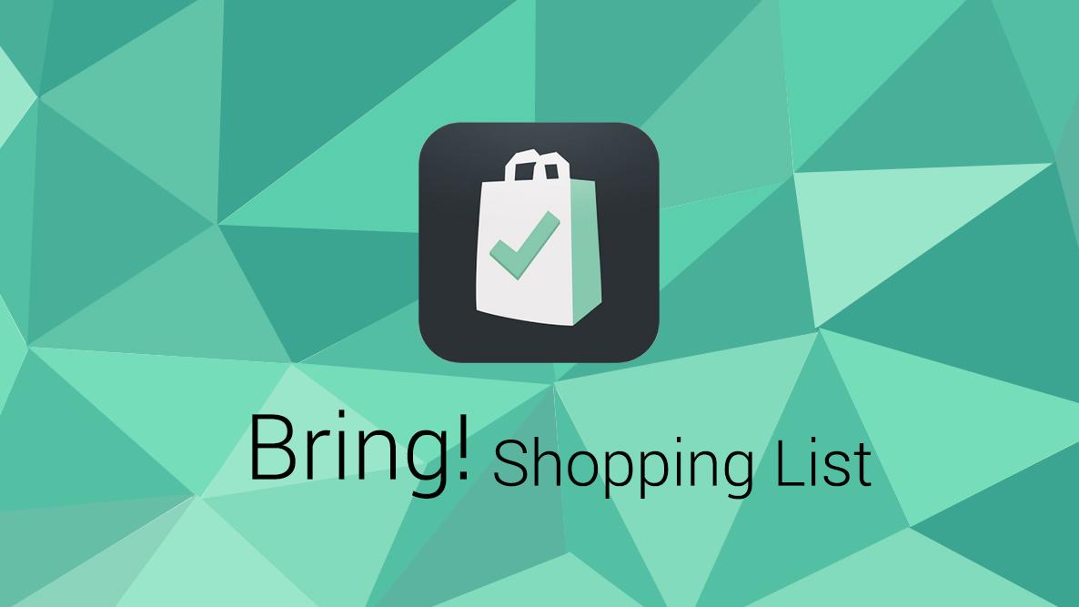 The Bring! logo, a shopping bag with a check mark on it.