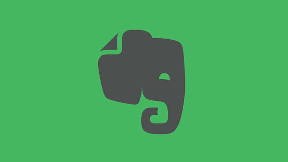 The Evernote logo, a cartoon elephant's head.