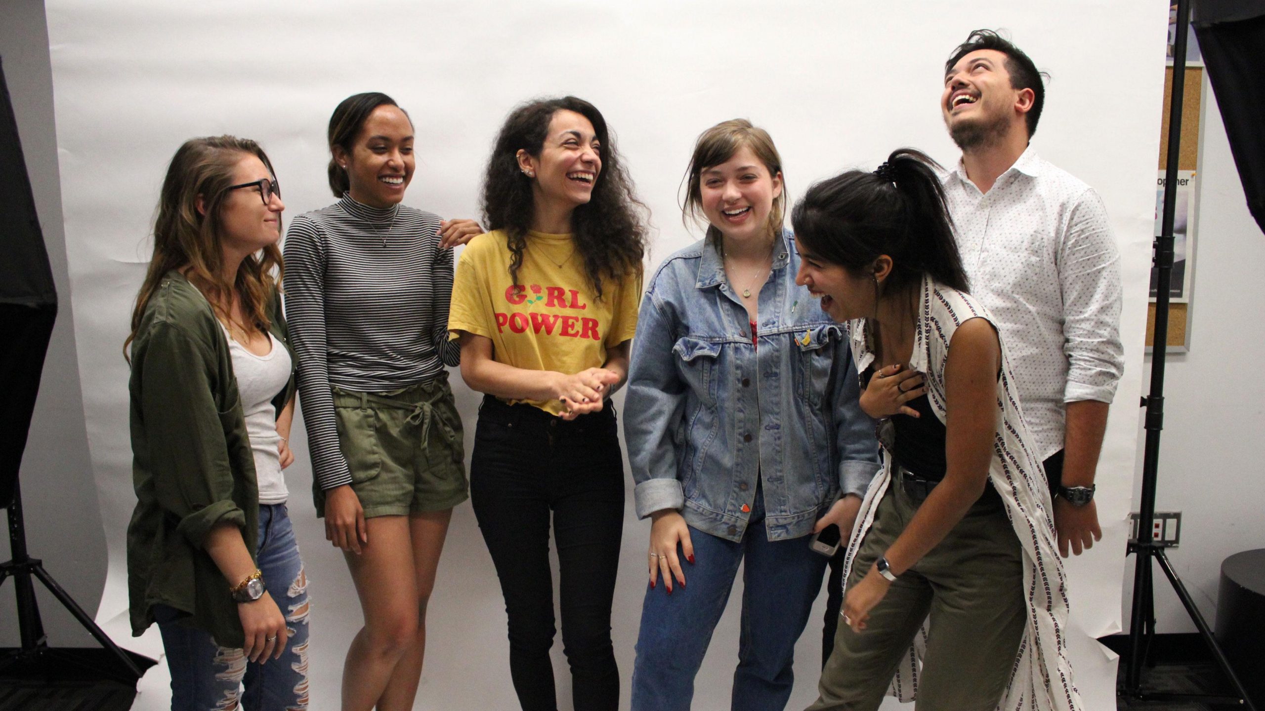 Just your classic stock photo, university friend group. PHOTO: Premila D’Sa