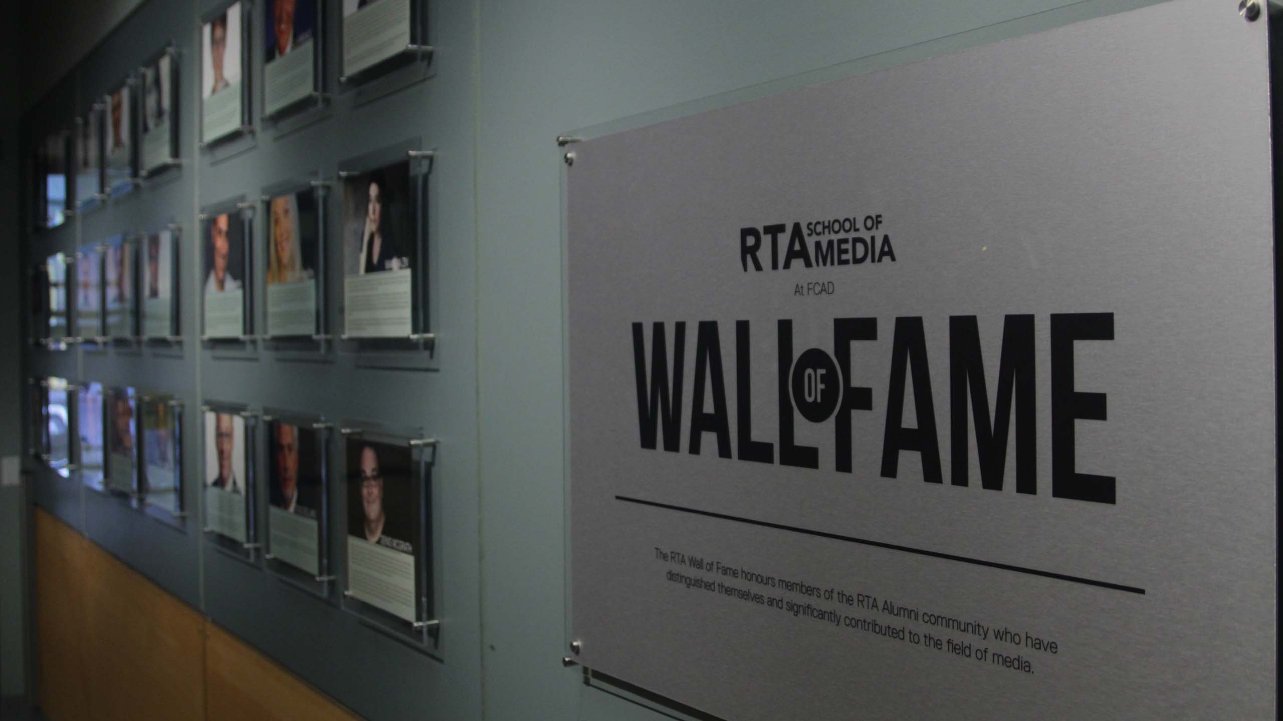 Ryerson's rta school of media Wall of Fame