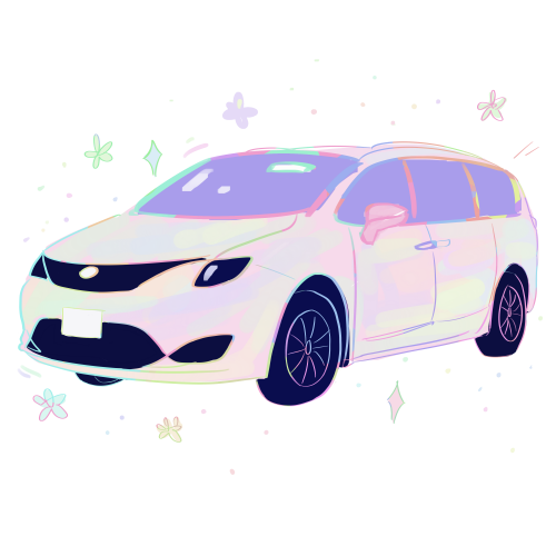 An illustration of a car. 