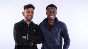 Armin Faraji and Mackenzie Dérival, co-founders of Node App
