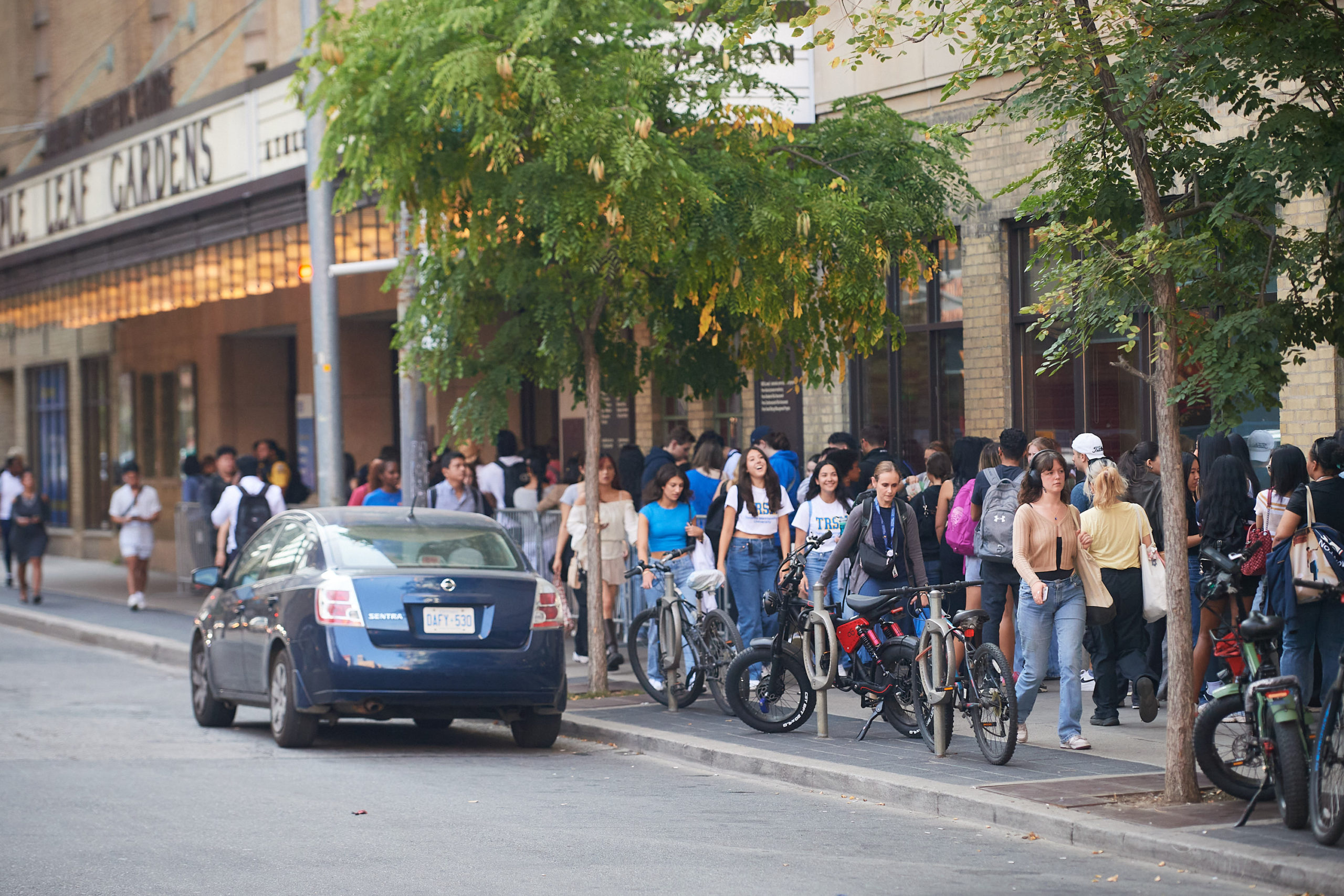 A line outside of the MAC