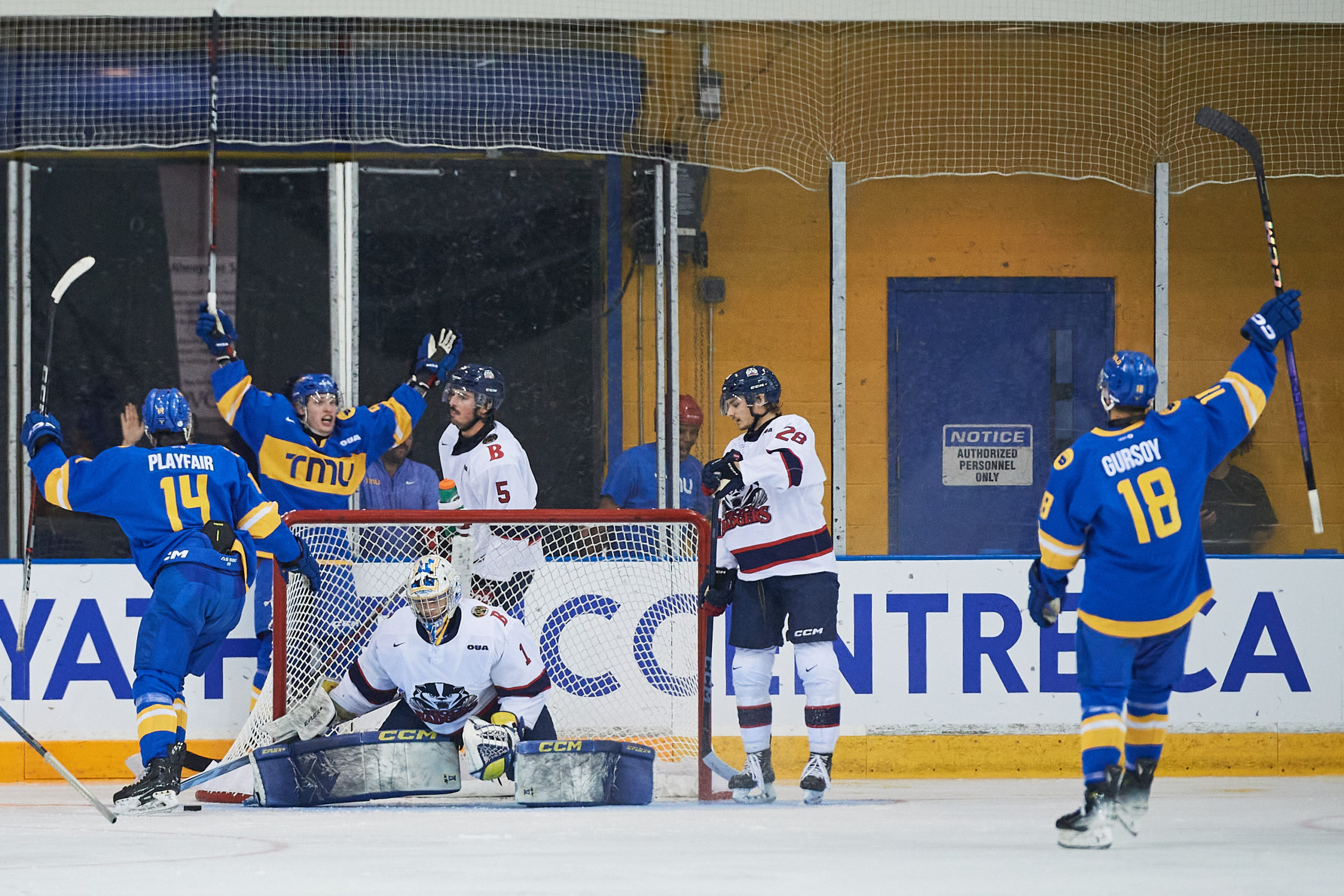 Daniil Grigorev celebrating a goal