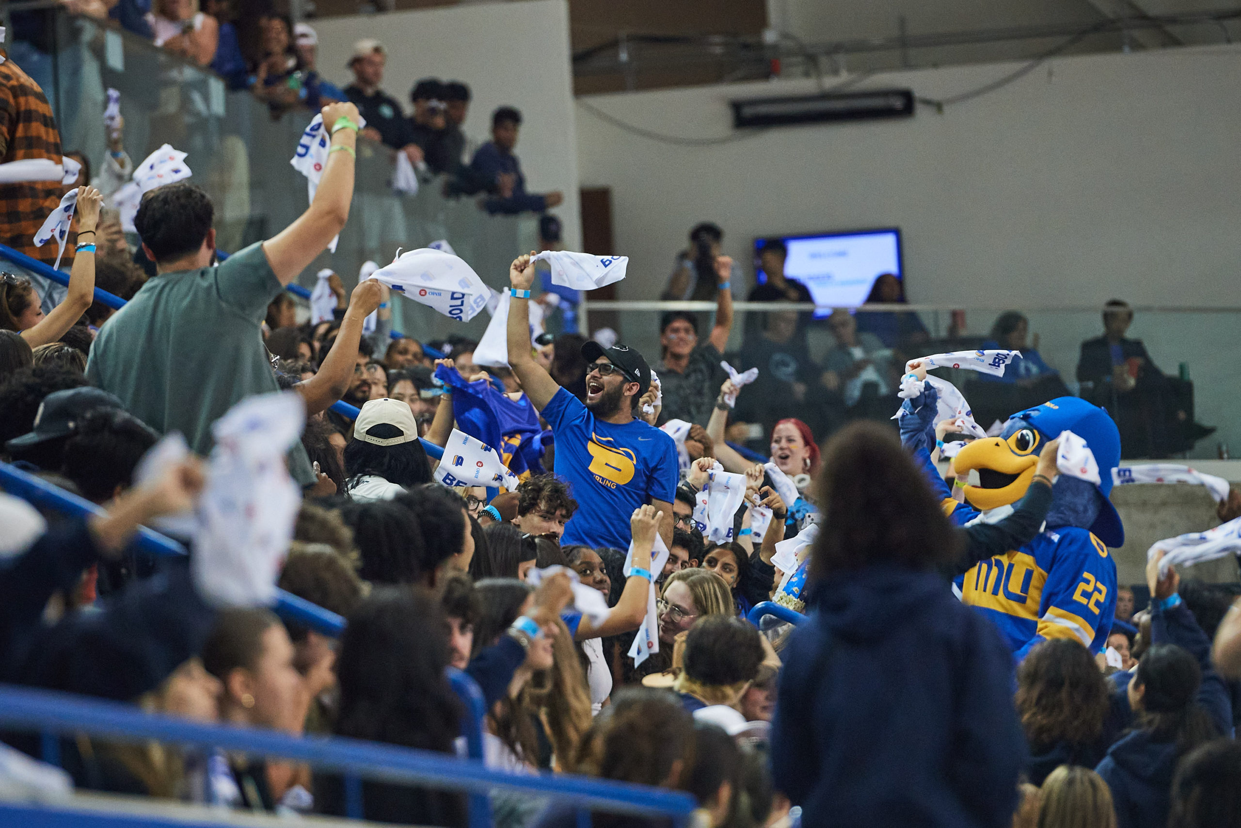 Fans at the MAC supporting the Bold