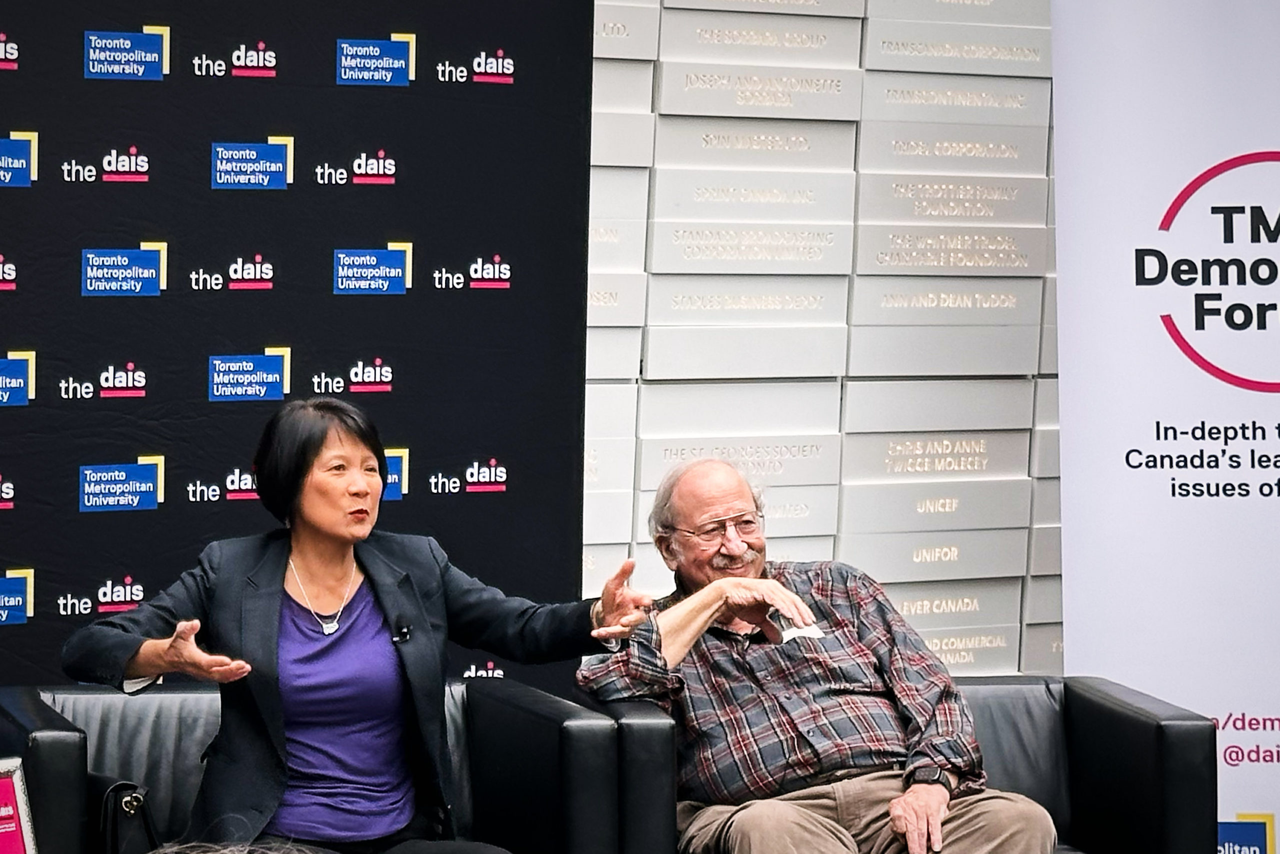 Olivia Chow and Marshall Ganz speak at 34th democracy forum – The Eyeopener