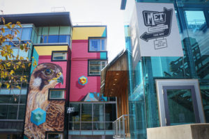 A photo of the Met Campus Pub building from the outside.