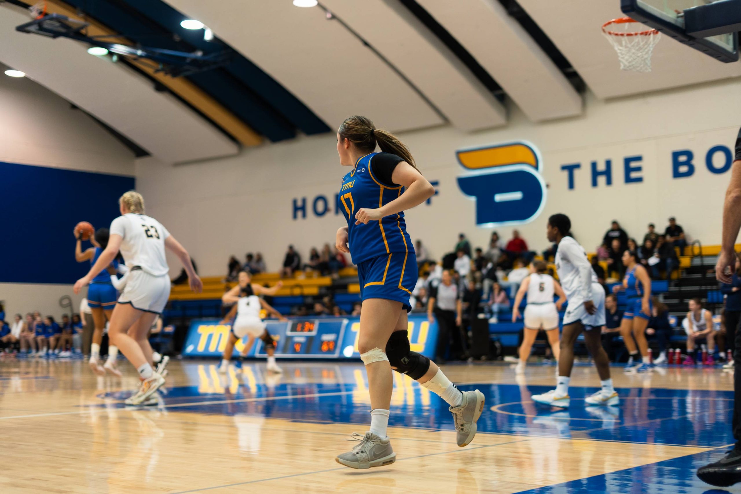 Catrina Garvey in the game where she scored 28 points