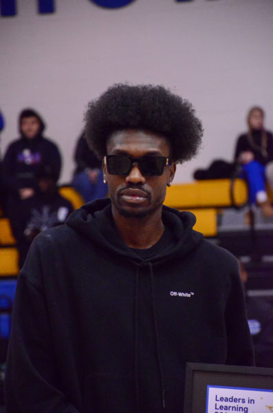 Chris Boucher wearing sunglasses