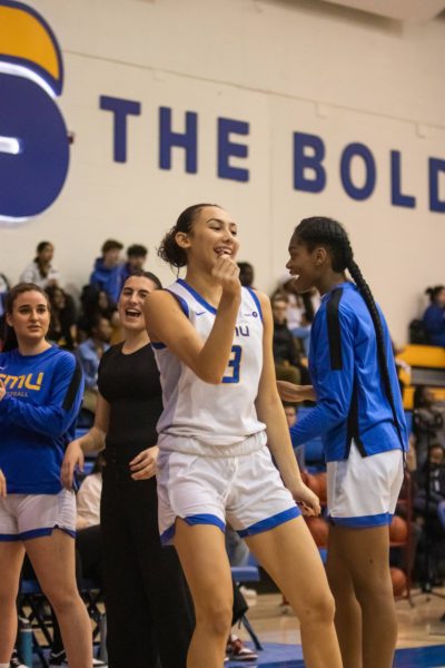 Hailey Franco-DeRyck entering the court