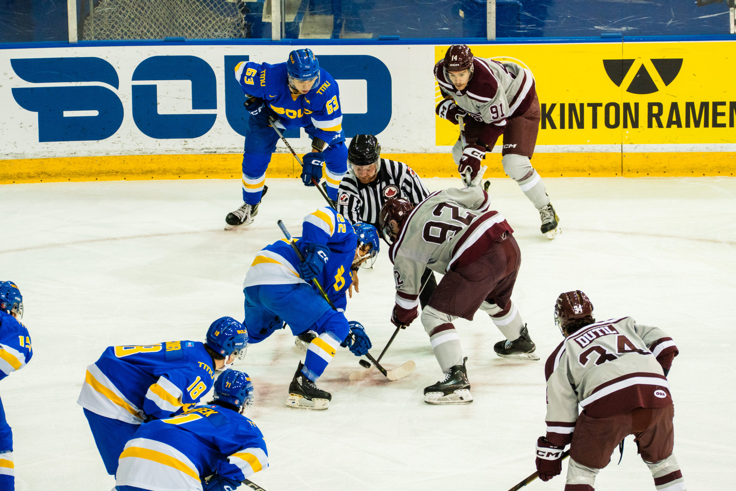 TMU and Ottawa face off