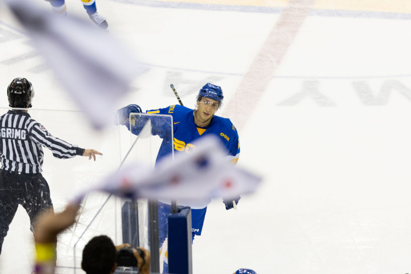 William Portokalis celebrates his goal