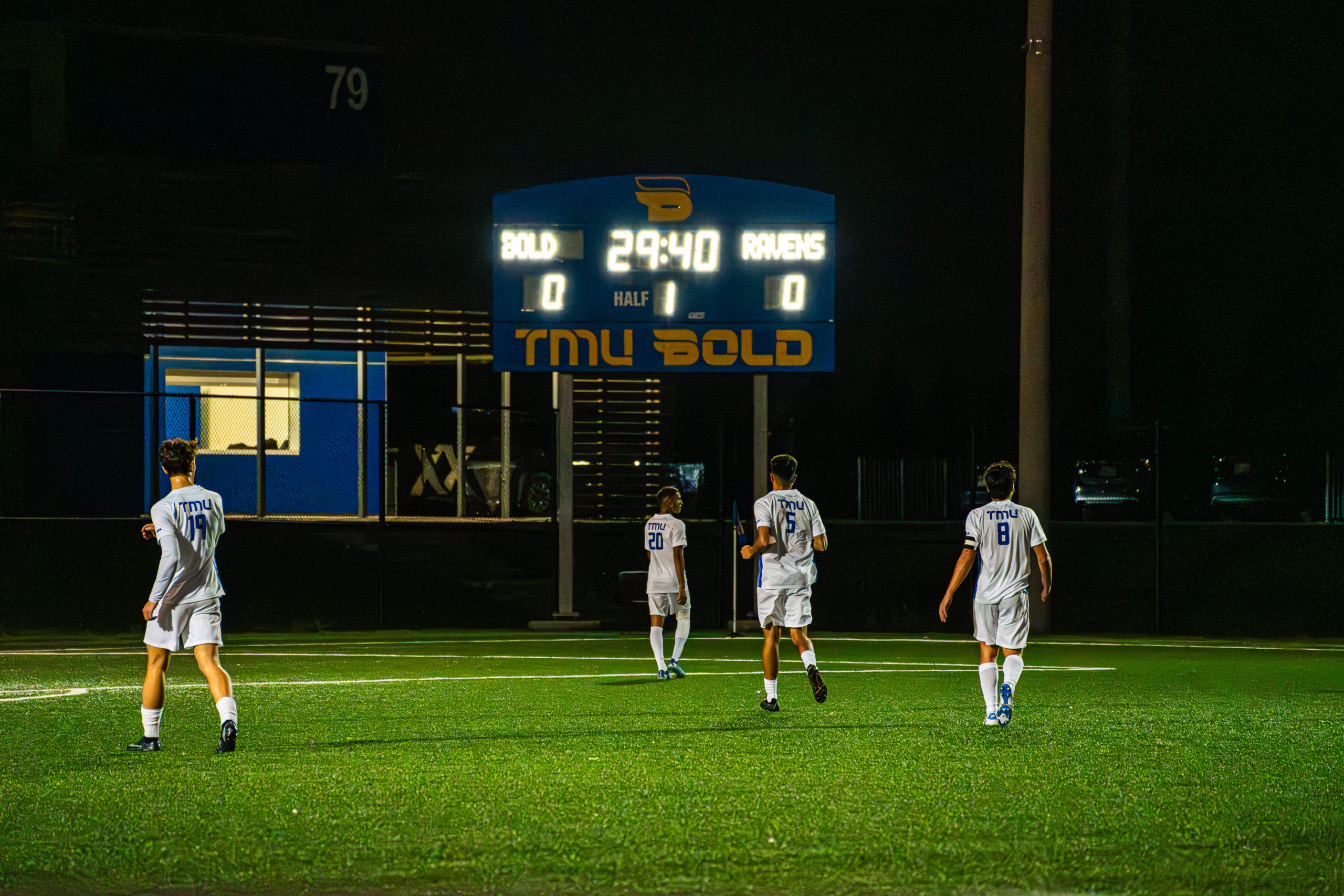 TMU navigates the field