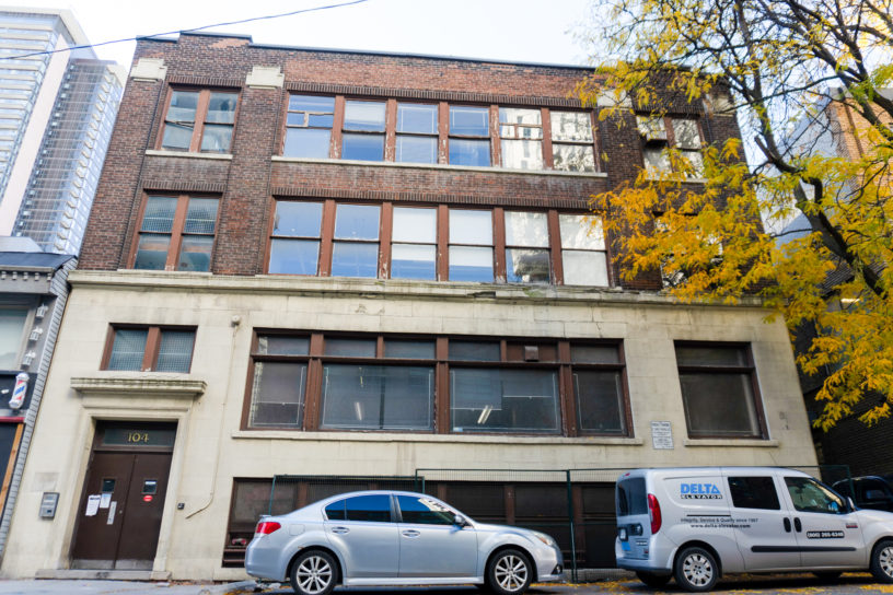 A photo of 104 Bond Street on the Toronto Metropolitan University campus