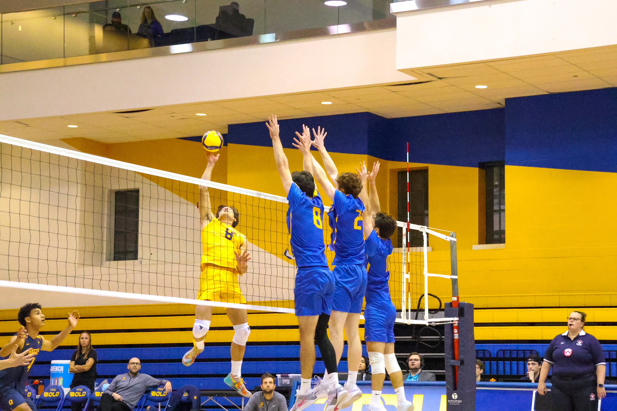 TMU attempts to block