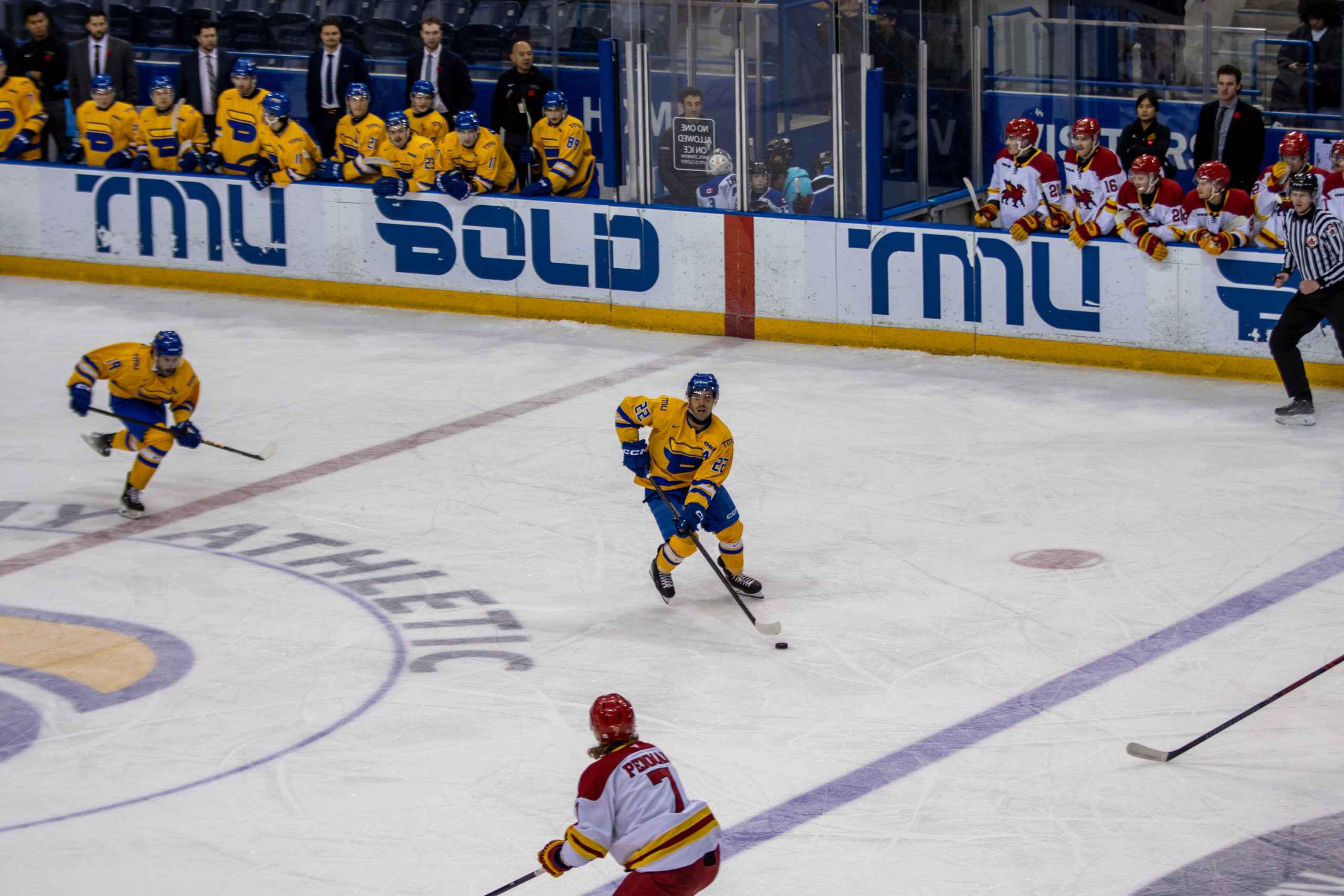 TMU maintains possession