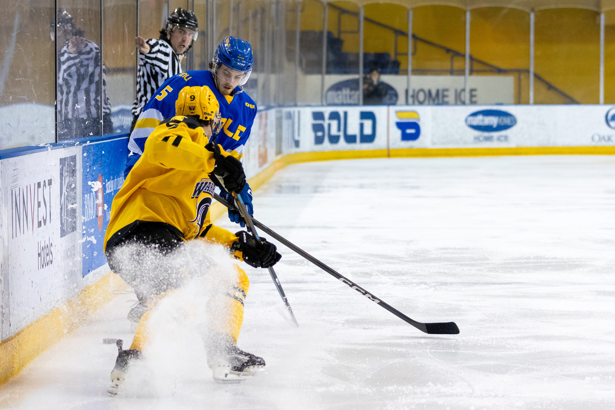 TMU and Waterloo battle for possession