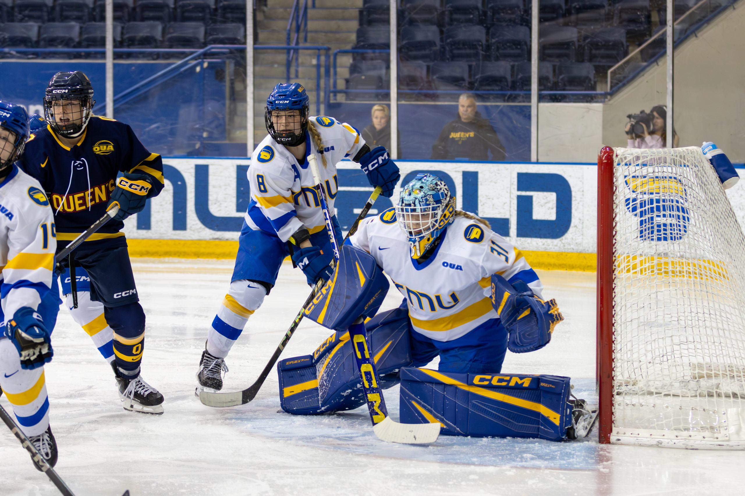 TMU protects their net