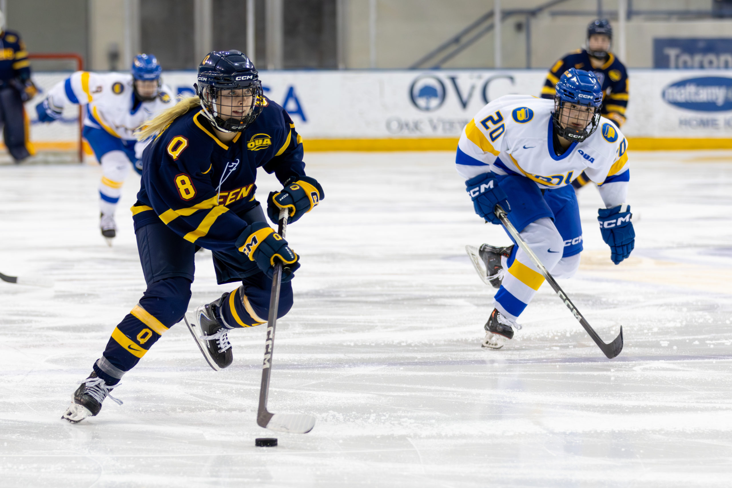 Queen's tries maintaining possession