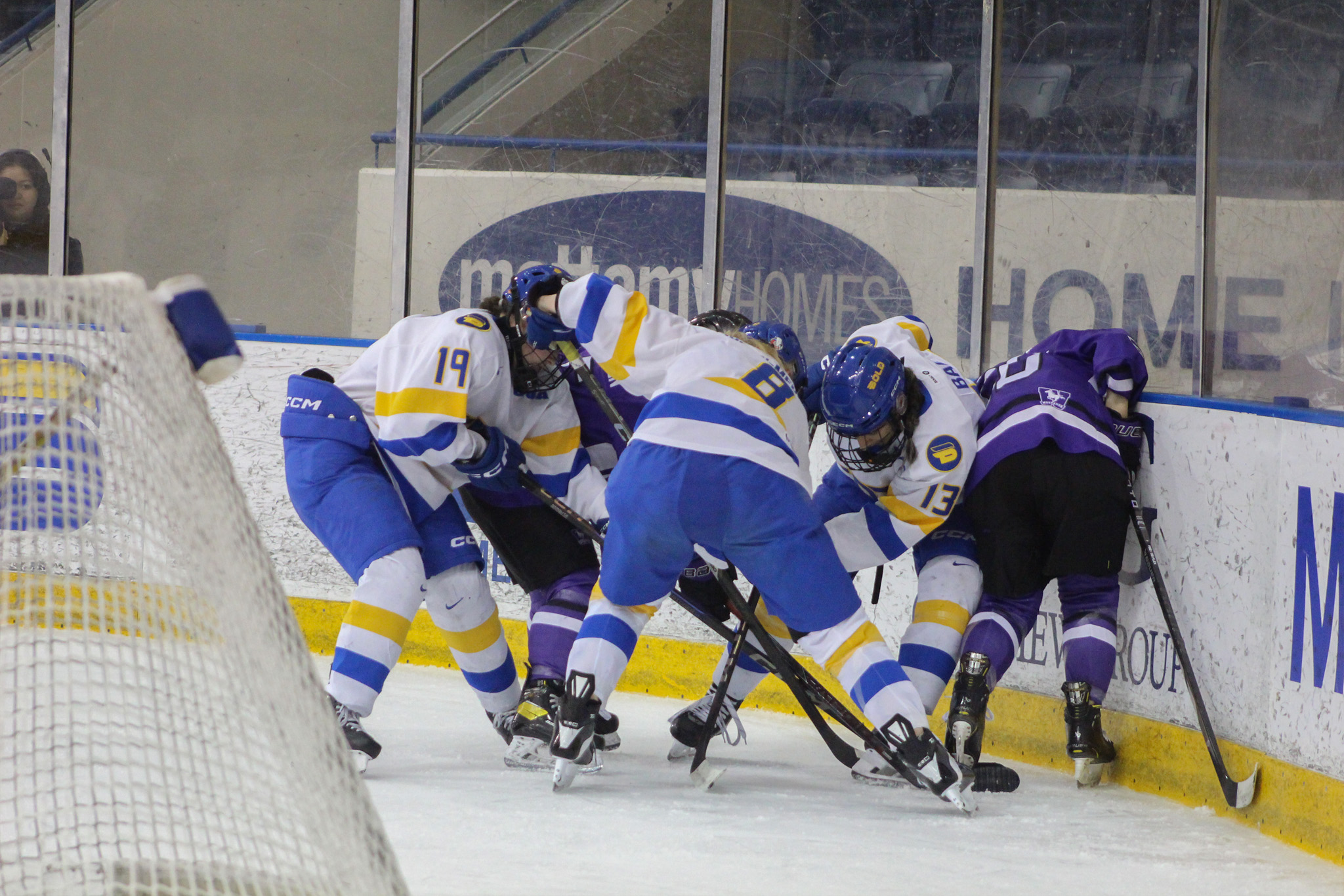 TMU and Western battle for possession