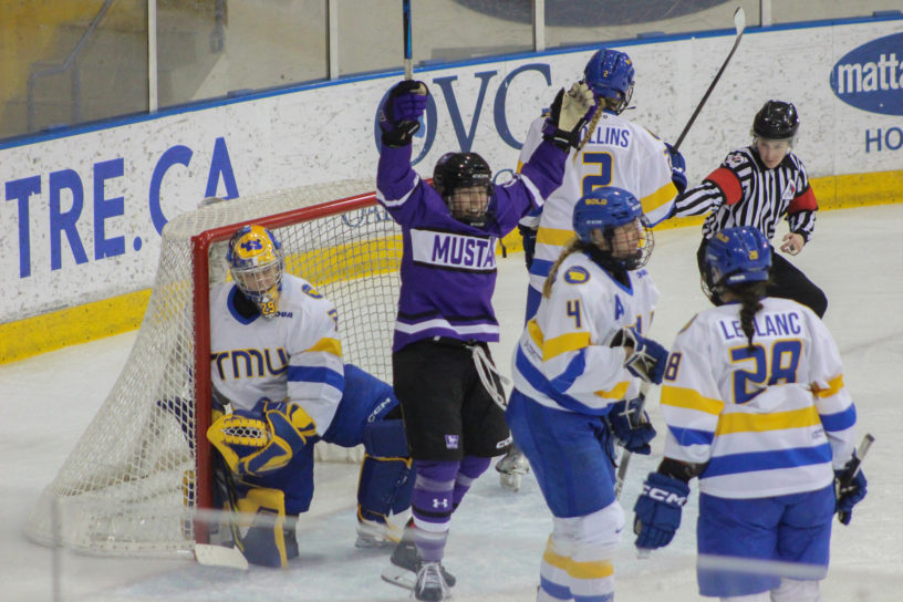Western celebrates a goal