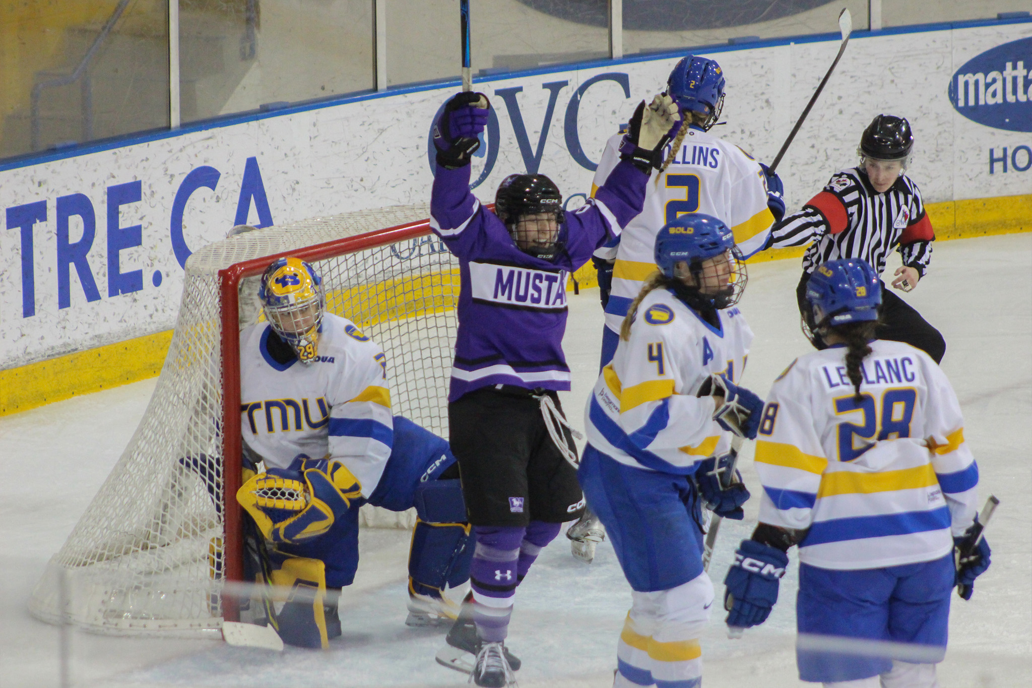 Western celebrates a goal
