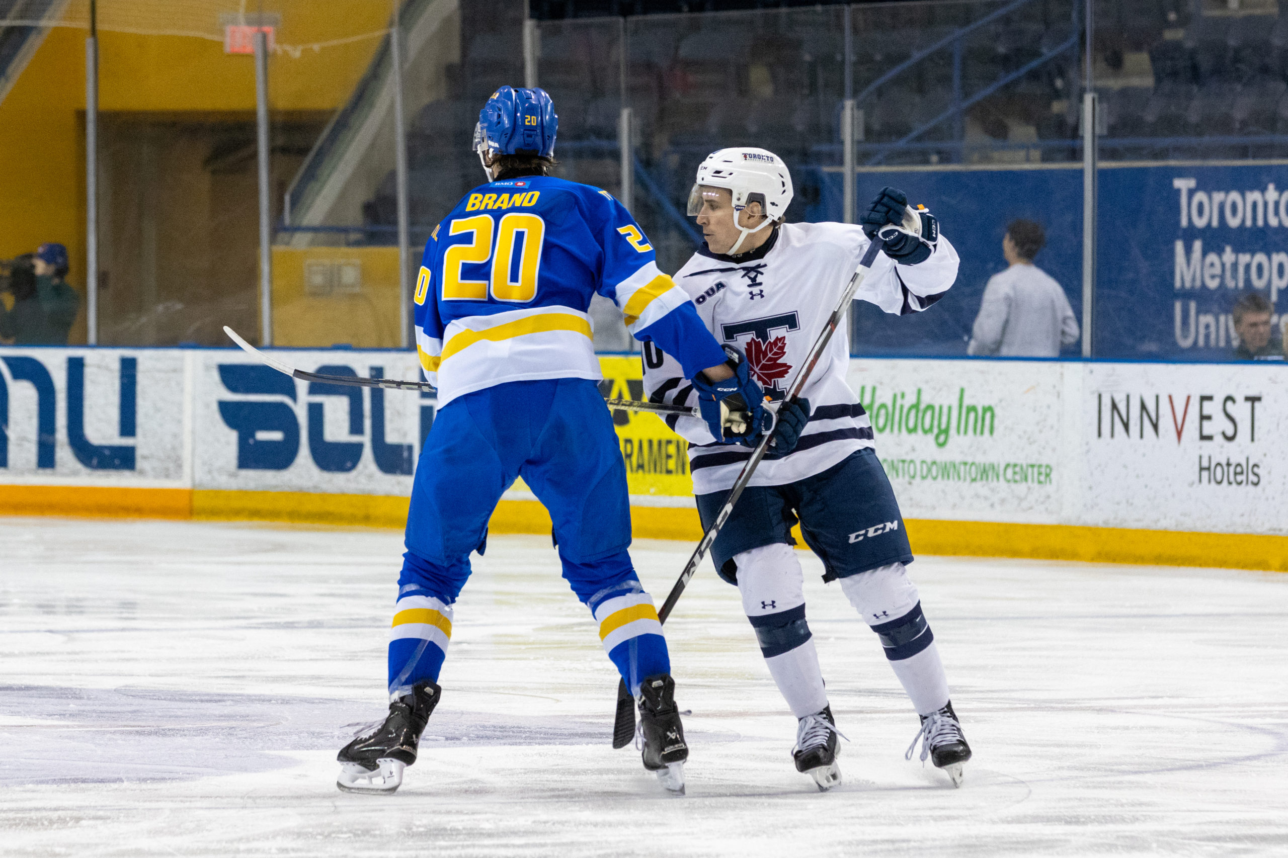 TMU and U of T get pushy on the ice