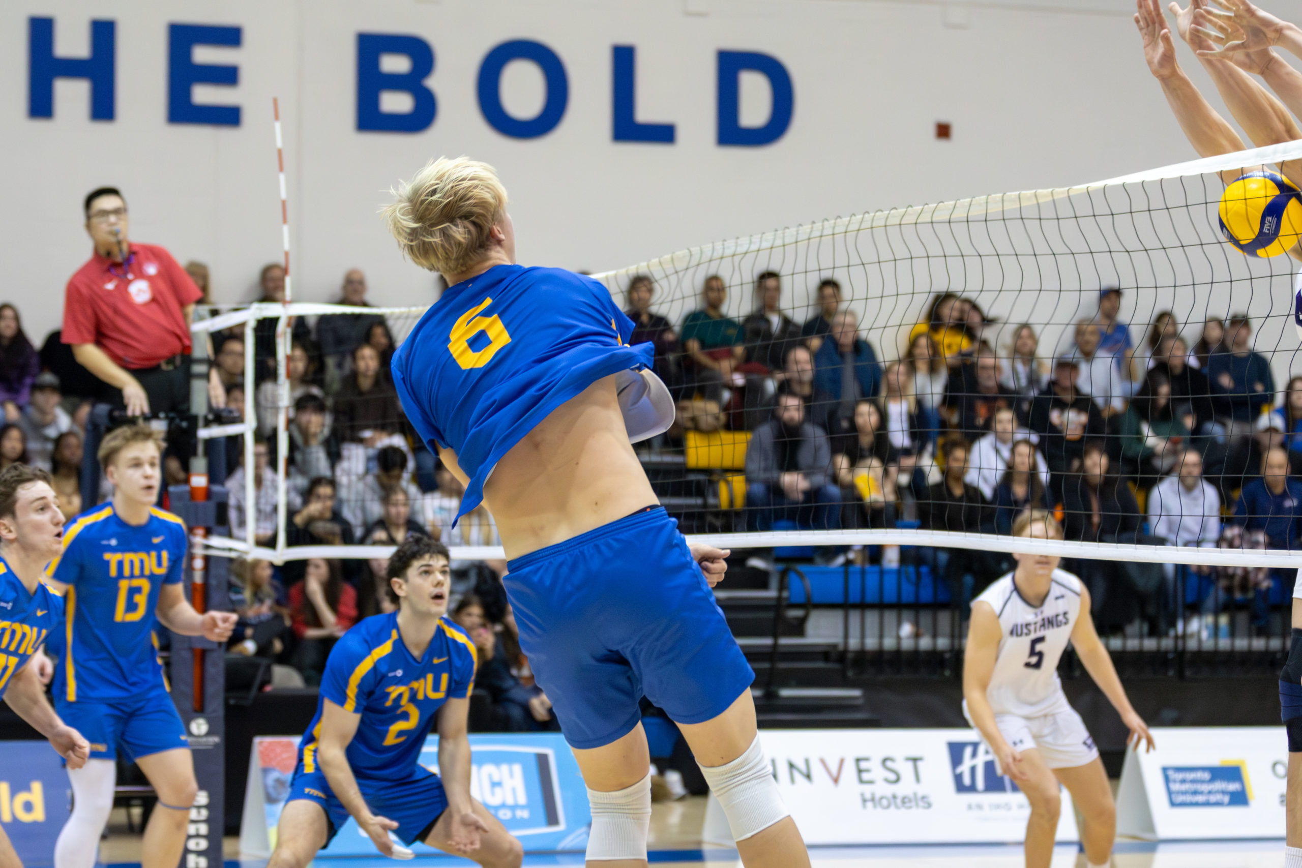 TMU player goes for a kill