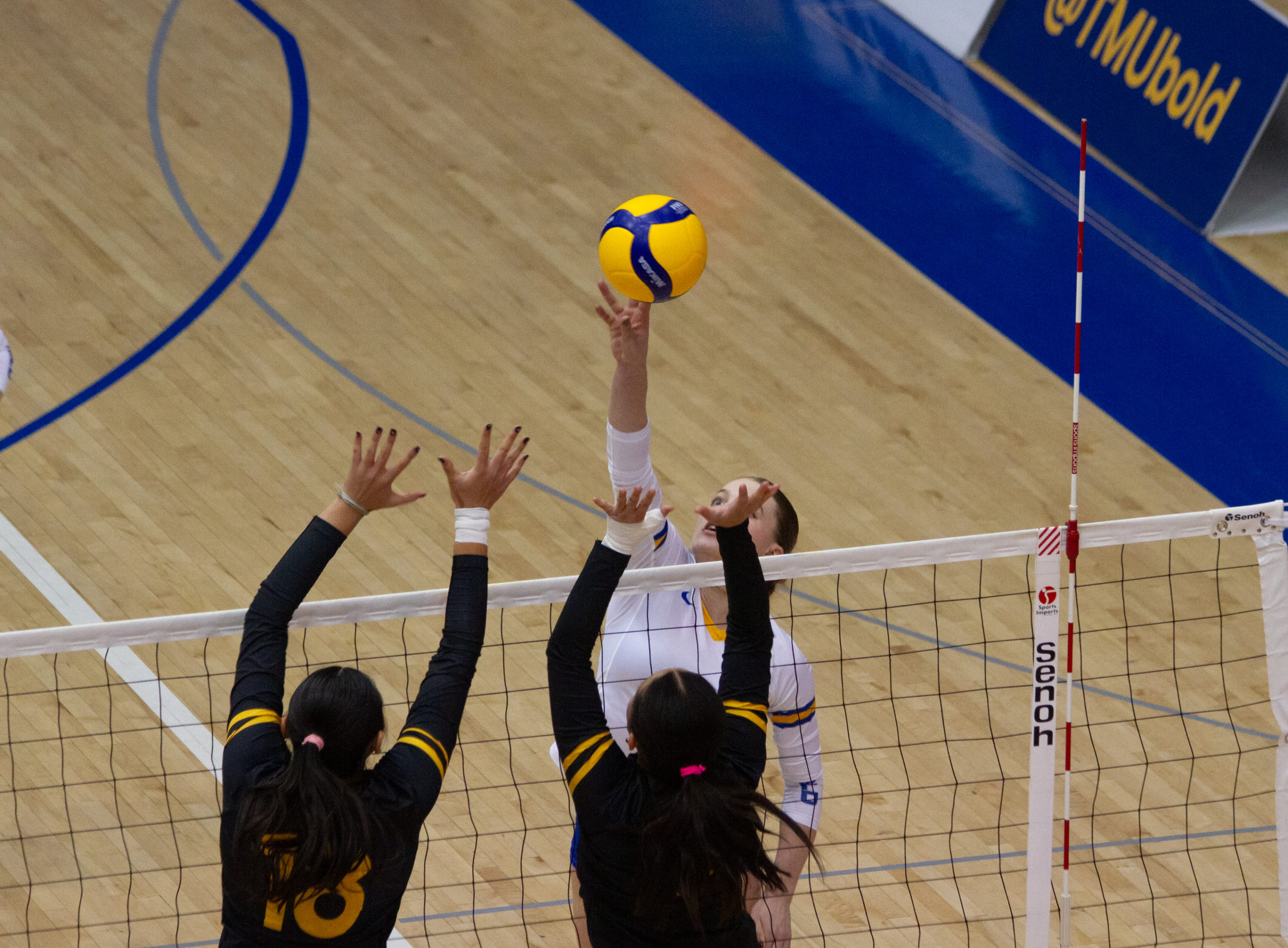 TMU hits past Waterloo blockers