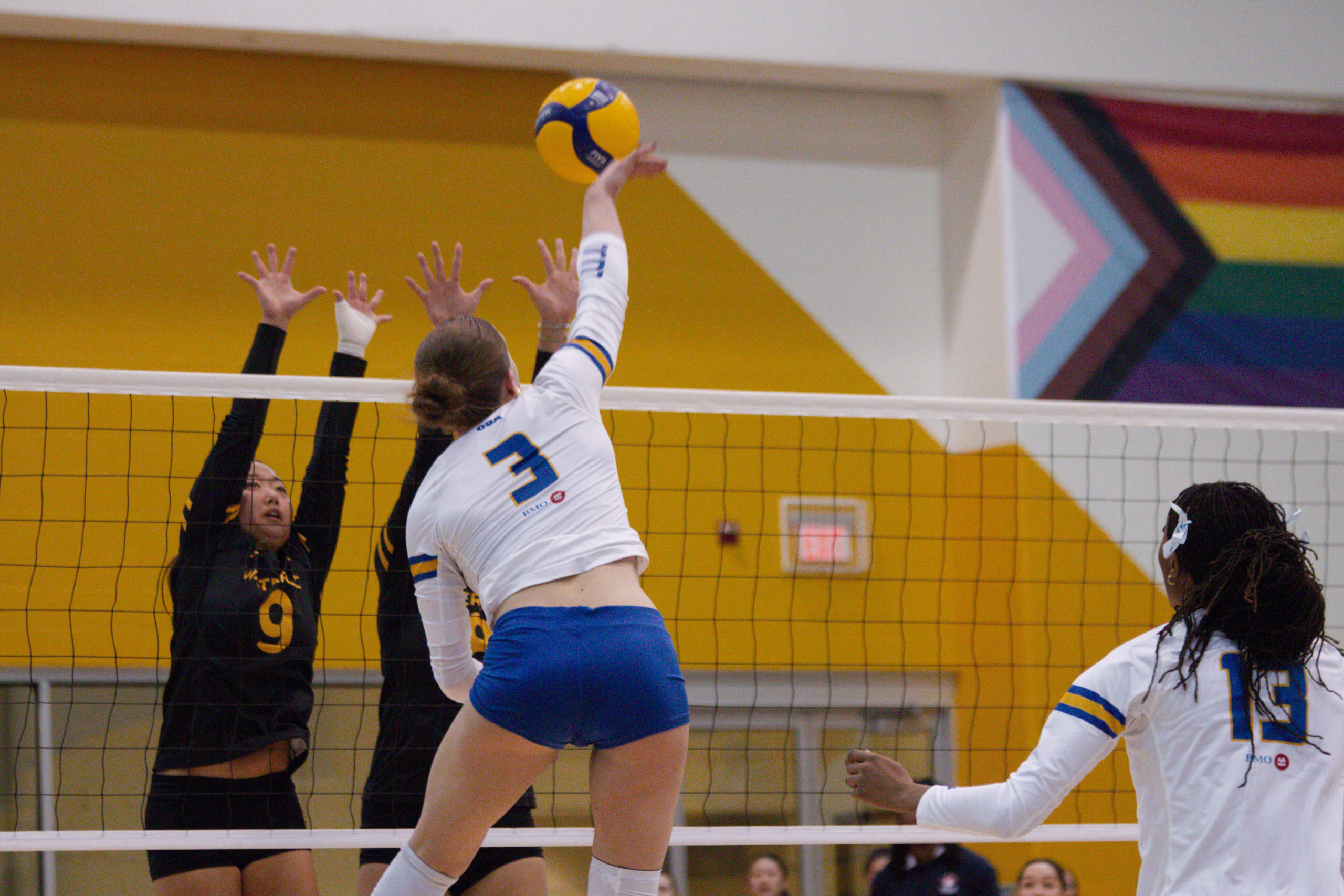 Kaiya Krahn hits past Waterloo blockers