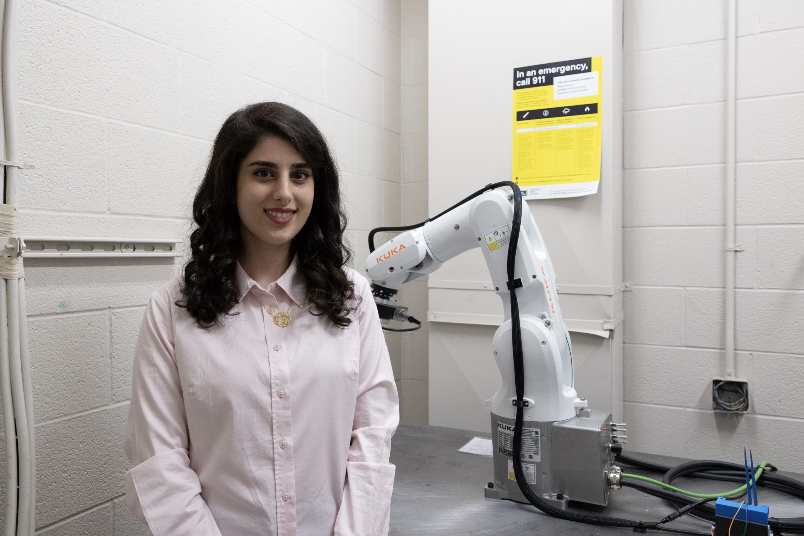 TMU PhD candidate designs surgical robotic arm