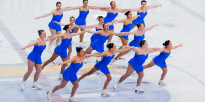 TMU figure skating team